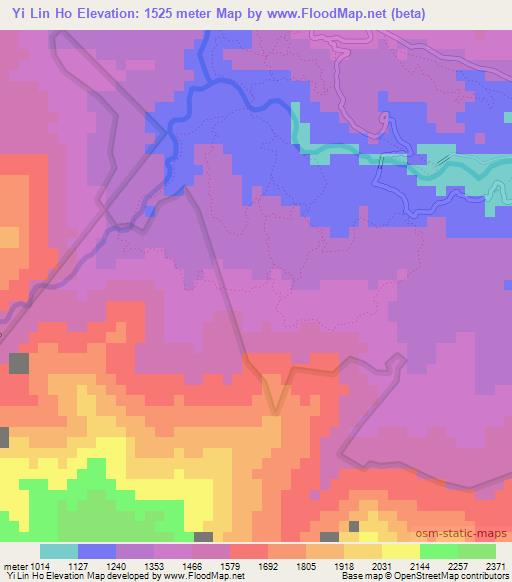 Yi Lin Ho,Vietnam Elevation Map