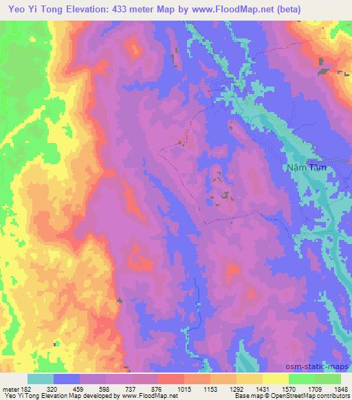 Yeo Yi Tong,Vietnam Elevation Map