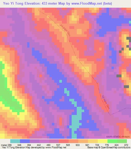 Yeo Yi Tong,Vietnam Elevation Map