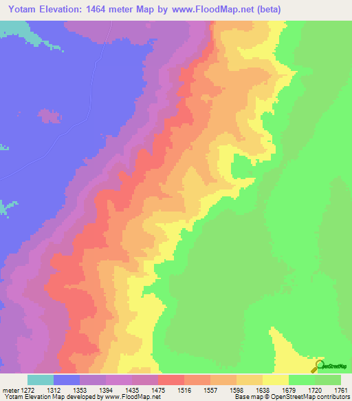 Yotam,Zambia Elevation Map