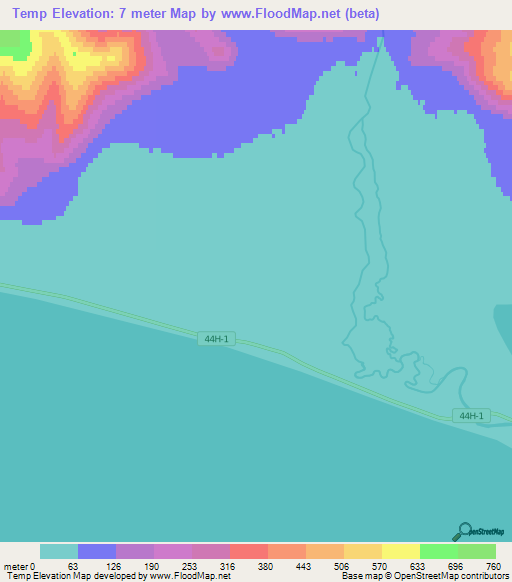 Temp,Russia Elevation Map