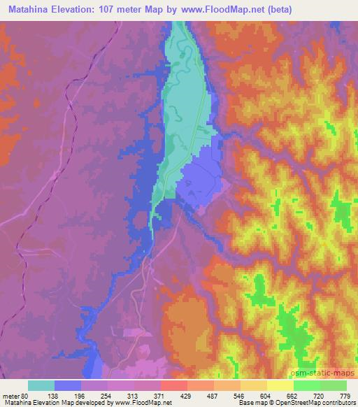 Elevation of Matahina,New Zealand Elevation Map, Topography, Contour