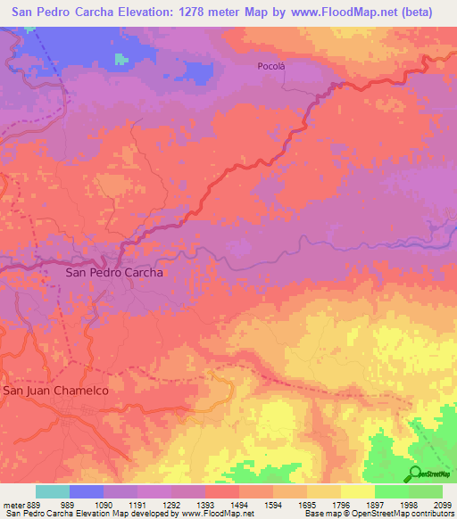 San Pedro Carcha,Guatemala Elevation Map