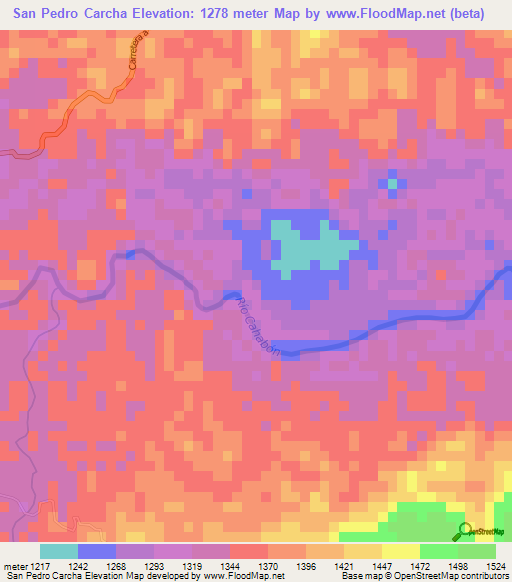 San Pedro Carcha,Guatemala Elevation Map