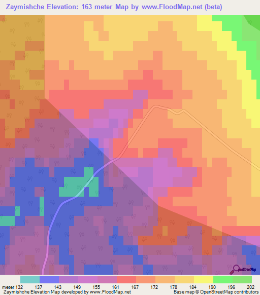 Zaymishche,Russia Elevation Map