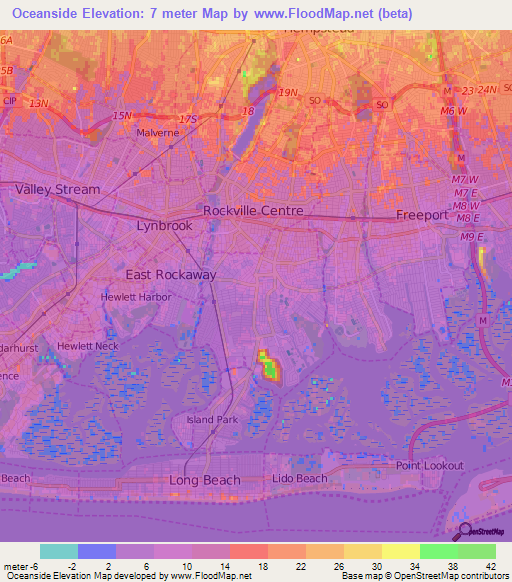 Elevation of Oceanside,US Elevation Map, Topography, Contour