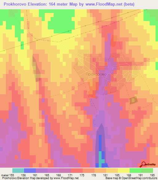 Prokhorovo,Bulgaria Elevation Map