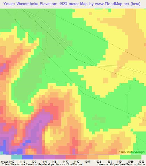 Yotam Wasomboka,Zambia Elevation Map