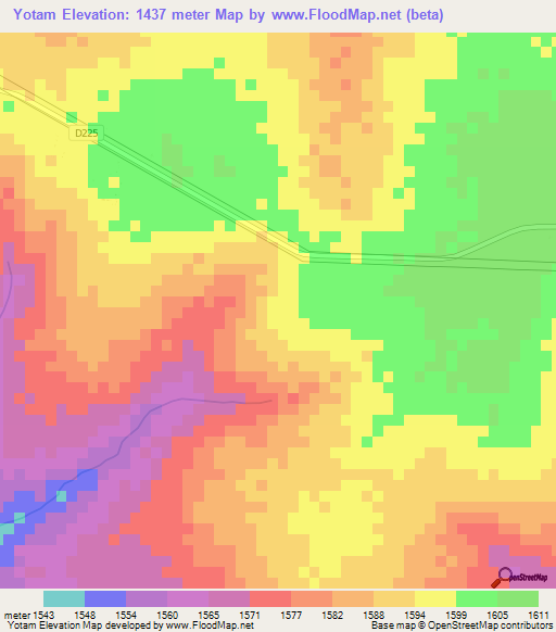 Yotam,Zambia Elevation Map