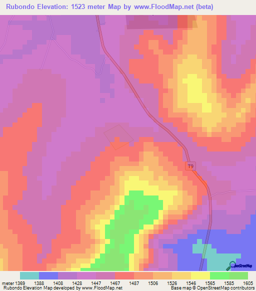 Rubondo,Tanzania Elevation Map