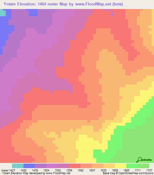 Yotam,Zambia Elevation Map