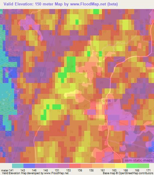 Valid,Sweden Elevation Map