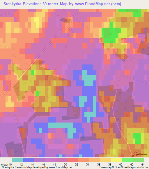 Stenkyrka,Sweden Elevation Map