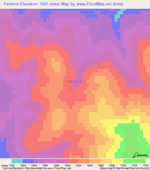 Yarimca,Turkey Elevation Map