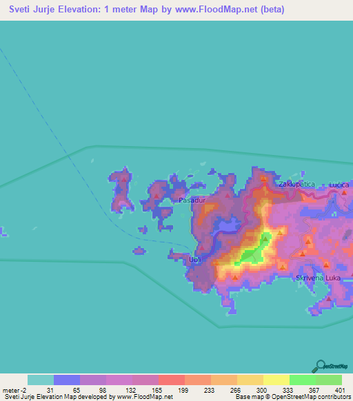 Sveti Jurje,Croatia Elevation Map