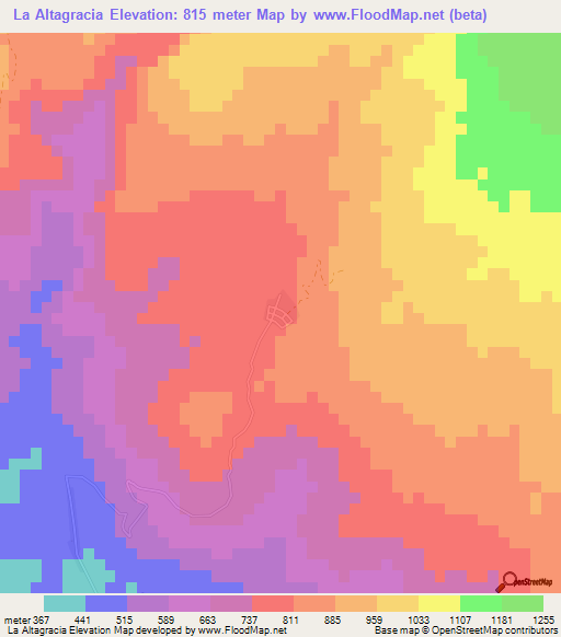 La Altagracia,Dominican Republic Elevation Map