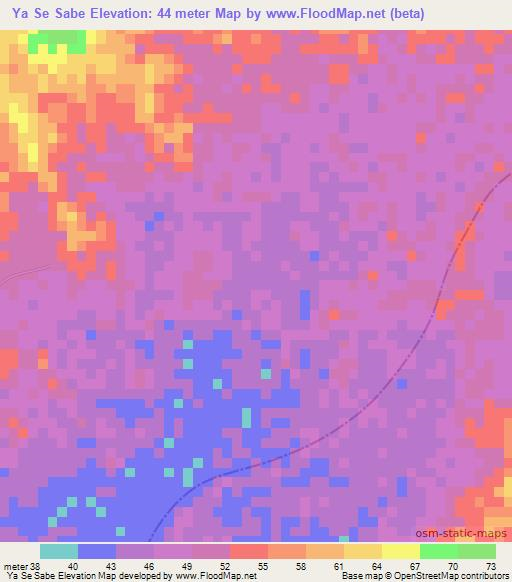 Ya Se Sabe,Colombia Elevation Map