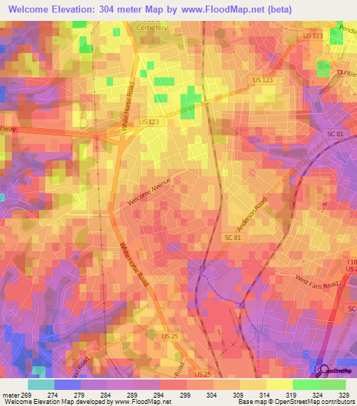 Welcome,US Elevation Map