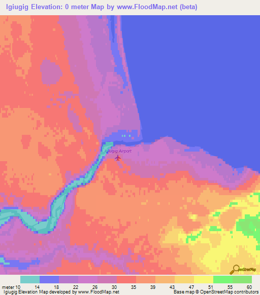 Igiugig,US Elevation Map