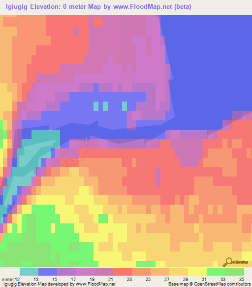 Igiugig,US Elevation Map