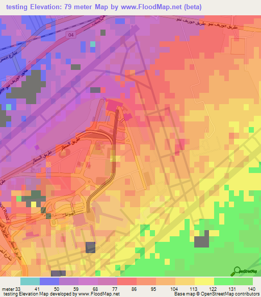 testing,Egypt Elevation Map