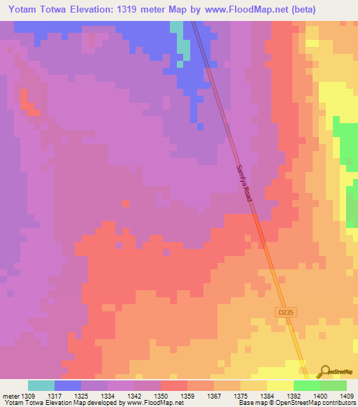 Yotam Totwa,Zambia Elevation Map