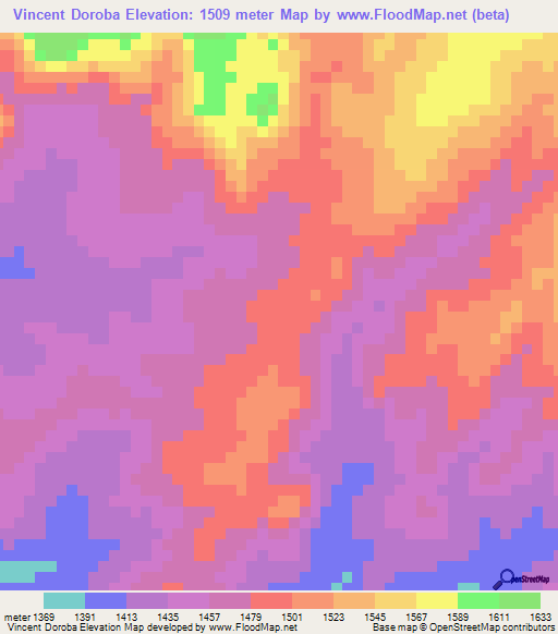 Vincent Doroba,Zambia Elevation Map